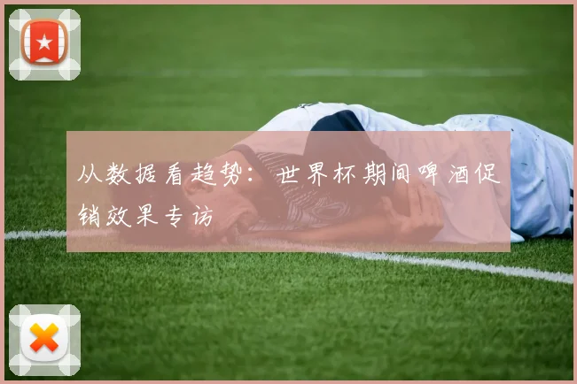 从数据看趋势：世界杯期间啤酒促销效果专访