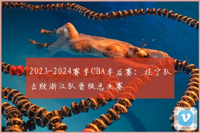2023-2024赛季CBA季后赛：辽宁队击败浙江队晋级总决赛