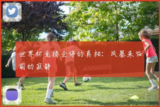 世界杯竞猜全停的真相:风暴来临前的寂静